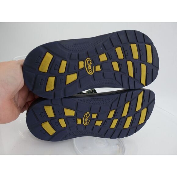 Chaco Ecotread Women Z1 Sandal Size 5 Green Yellow Hike Trail Camp Water Sports - Picture 7 of 10